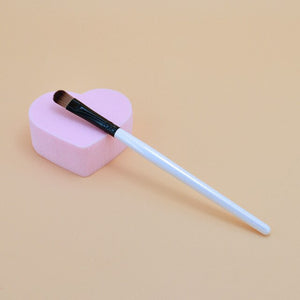 1 Pcs Blending Makeup Brush Portable Wooden Handle Makeup Brush For Eyeshadow Nose Contour Smudge Makeup Tool TSLM1