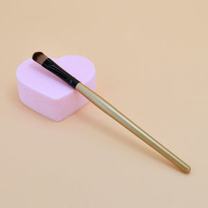 1 Pcs Blending Makeup Brush Portable Wooden Handle Makeup Brush For Eyeshadow Nose Contour Smudge Makeup Tool TSLM1