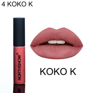 Hot Sale Matte Liquid Lipstick Moisturizer Long Lasting Sexy Lip Gloss Makeup Cosmetic